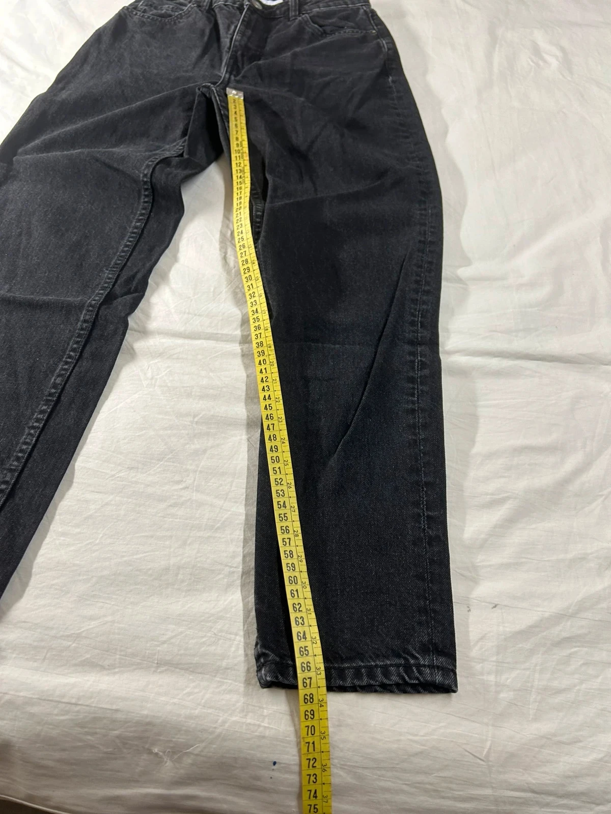Jeans mom preto Bershka tamanho 34 – photo 5